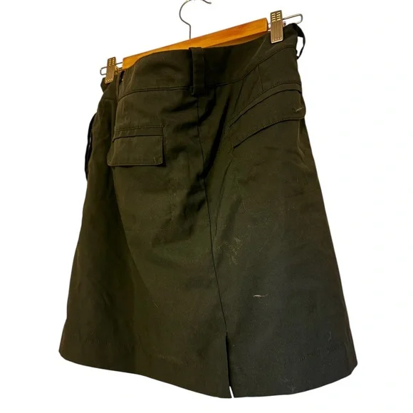 Nike Black Mini Skort with Button Detail - Picture 3 of 3